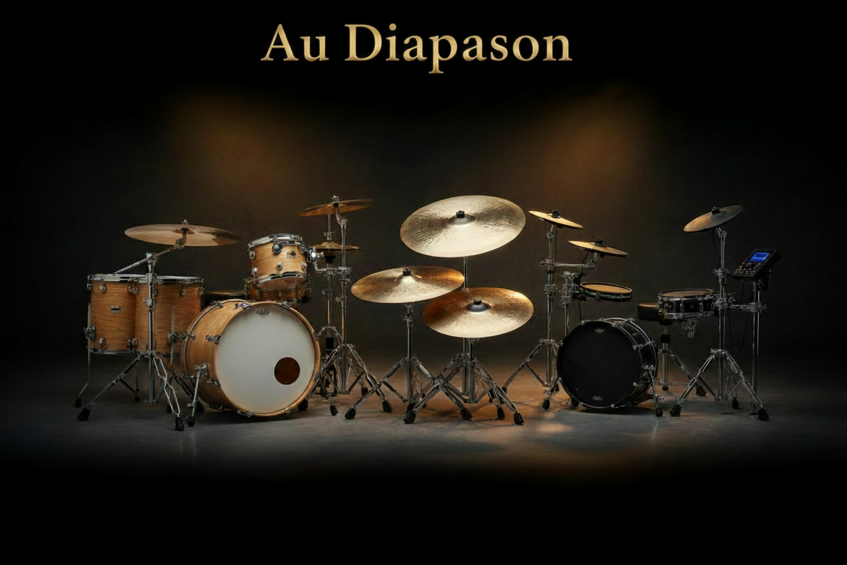 Batteries / Electronique / Caisse claire / Cymbales