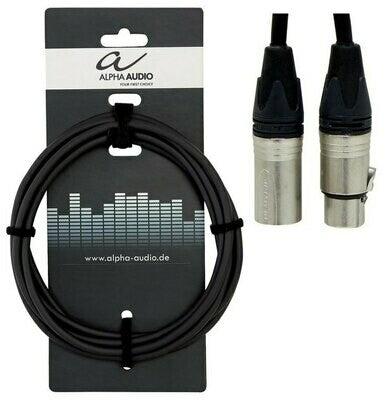 ALPHA AUDIO - Câble haut-parleur XLR-XLR - 6m