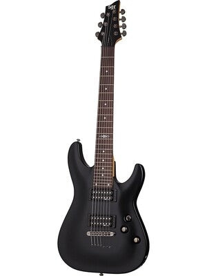 SCHECTER - SGR C-7  cordes - Black + Housse