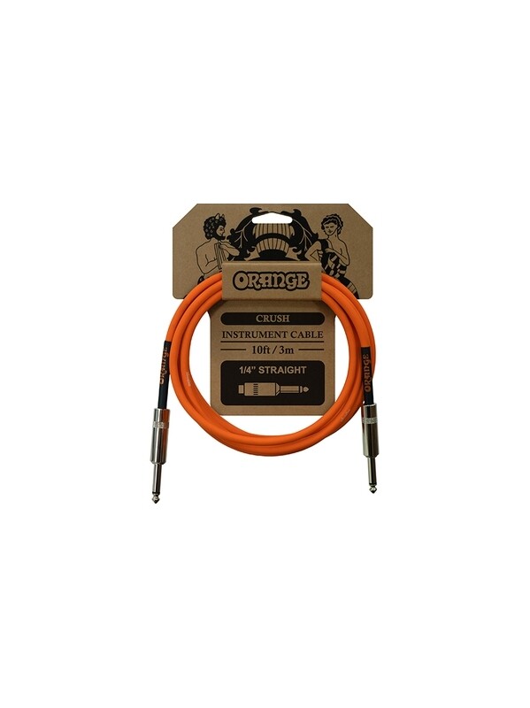ORANGE - Câble instrument 3 m droit/droit