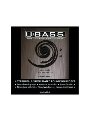 KALA - U.BASS Ukulélé Bass 4strg Silver