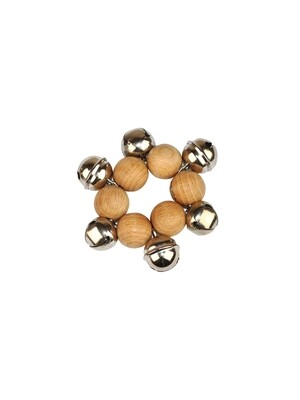 Bracelet grelot petit - Naturel  dès 12 mois