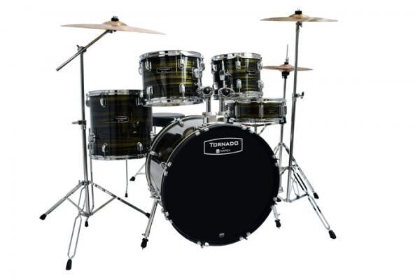 TORNADO BY MAPEX 18 5F WOOD GRAIN BROWN