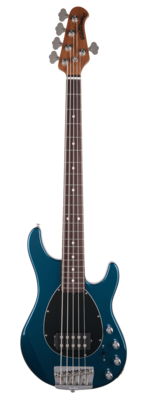 Ernie Ball Music Man Sterling 4 HH Bass Guitar - Vintage Blue Pearl
