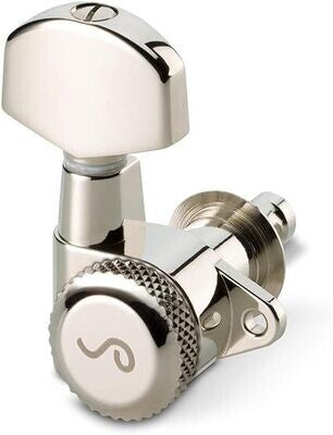 Schaller M6 135 Locking 3L/3R NI - Set de 6 mécaniques
