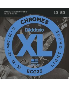 D'ADDARIO CHROMES JAZZ - ECG25 12/52