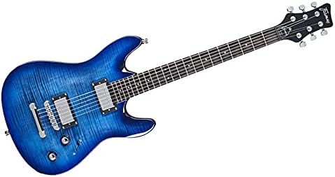Framus - diablo Supreme Blanchi Ocean Blue Burst Guitare Électrique