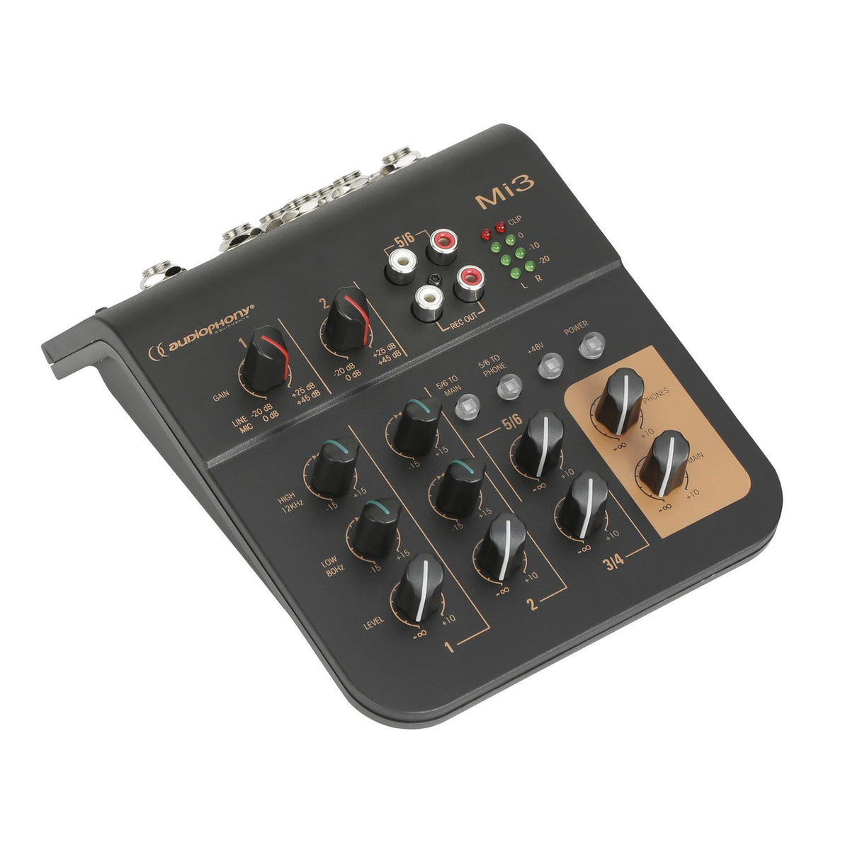 Audiophony - Mi3 Table de mixage - 3 voie