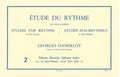Georges DANDELOT - Etude du rythme Volume 2