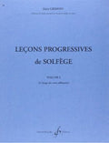 GRIMOIN - Leçons progressives de solfège Vol.1