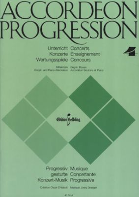 DRAEGER - Accordeon progression Boutons et piano Vol.4