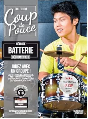 COUP DE POUCE - Débutant Batterie Vol.3