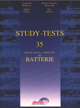 Study-Tests - 35 Pièces Solos & Epreuves de Batterie