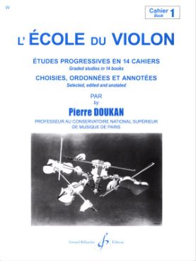 DOUKAN - L'école du violon - Etudes progressives Vol.1