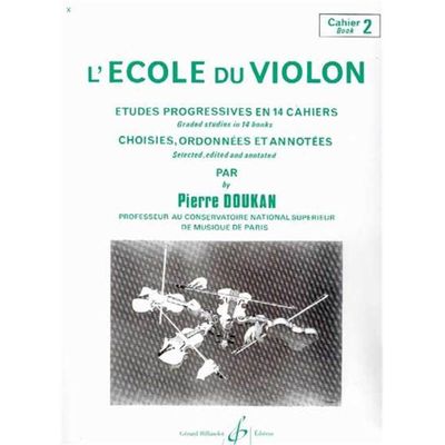 DOUKAN - L'école du violon - Etudes progressives Vol.2