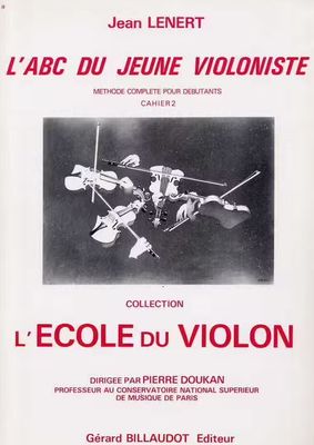 LENERT - L'école du violon - L'ABC du jeune violoniste 2ème cahier