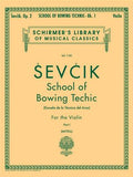 SCHOOL OF BOWING TECHNIC - SEVCIK op.2 - Livre 1