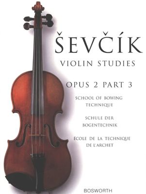 SEVCIK - Etudes pour la technique de l'archet violon - Op.2 Part.3