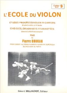 DOUKAN - L'école du violon - Etudes progressives Vol.9