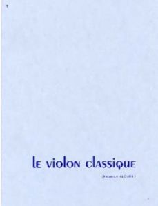 TALLUEL  - Le violon classique - 2ème recueil