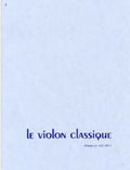 TALLUEL  - Le violon classique - 1er recueil