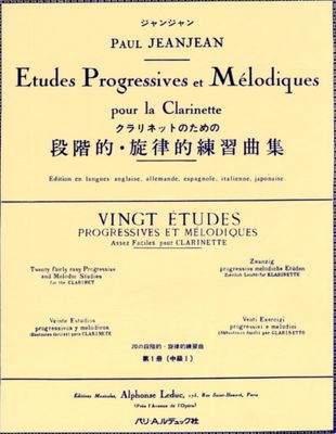 H.KLOSE - 20 Etudes pour la clarinette