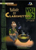 BORDONNEAU - Ballade en clarinette - Vol.2 + CD  - 2nd cycle