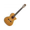 MARTINEZ - Guitare électro-classique - Cèdre  massif