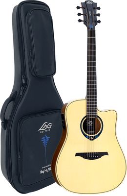 LAG Hyvibe 20 - Dreadnought Cutaway -
