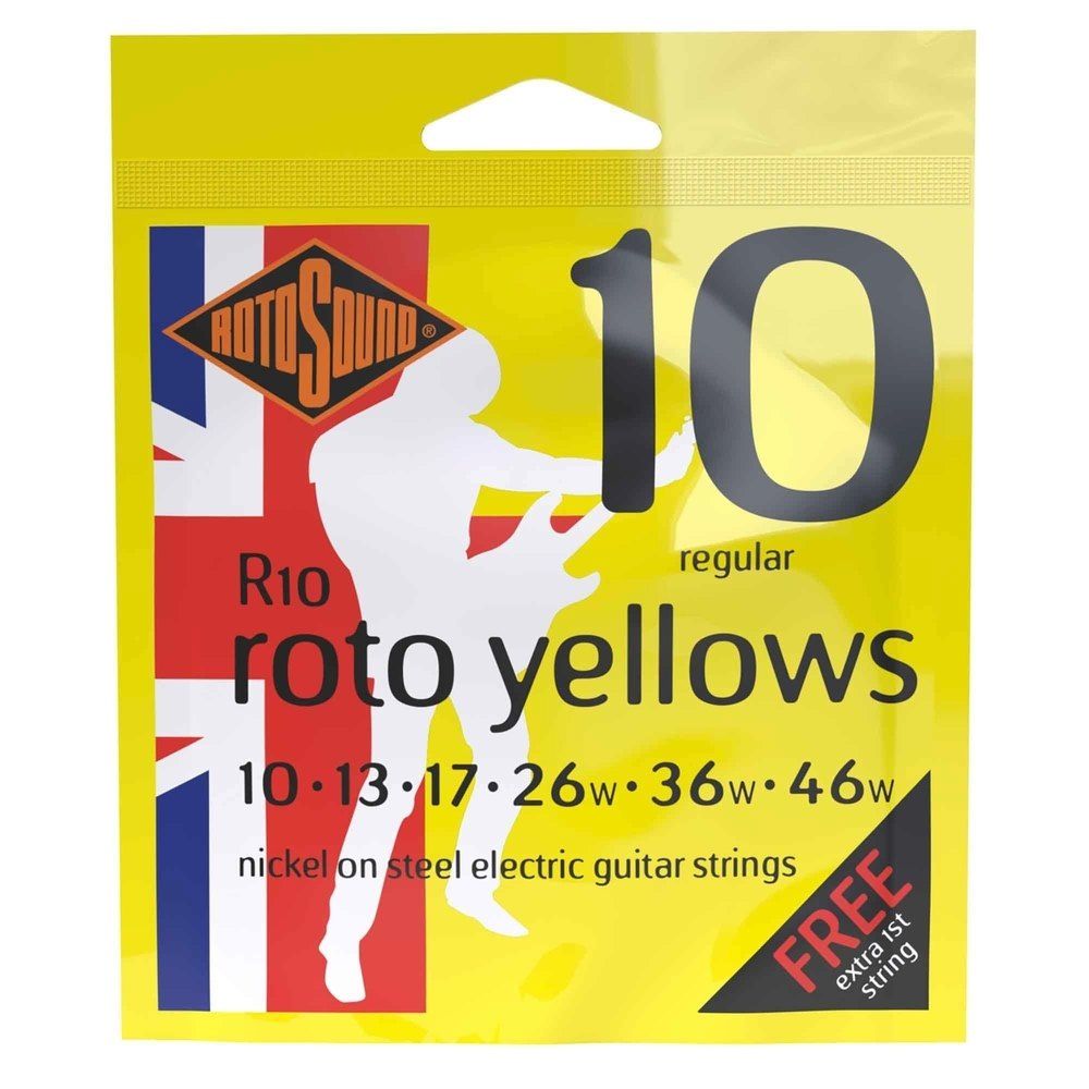 ROTOSOUND ELECTRICS - Roto yellows - 10-46