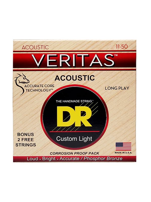 DR Strings - VERITAS - Custom light 11-50 - Coated technology