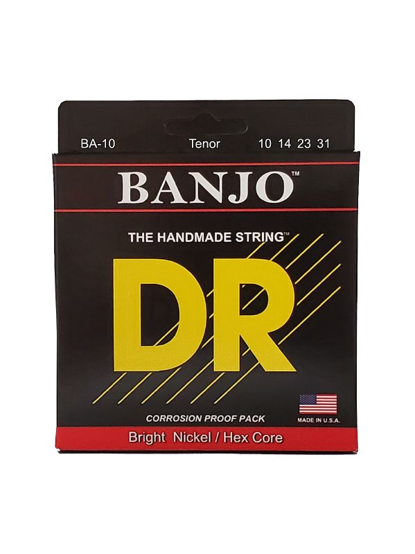 DR Strings - BA-10 -  Banjo Tenor 4 cordes - 10-31