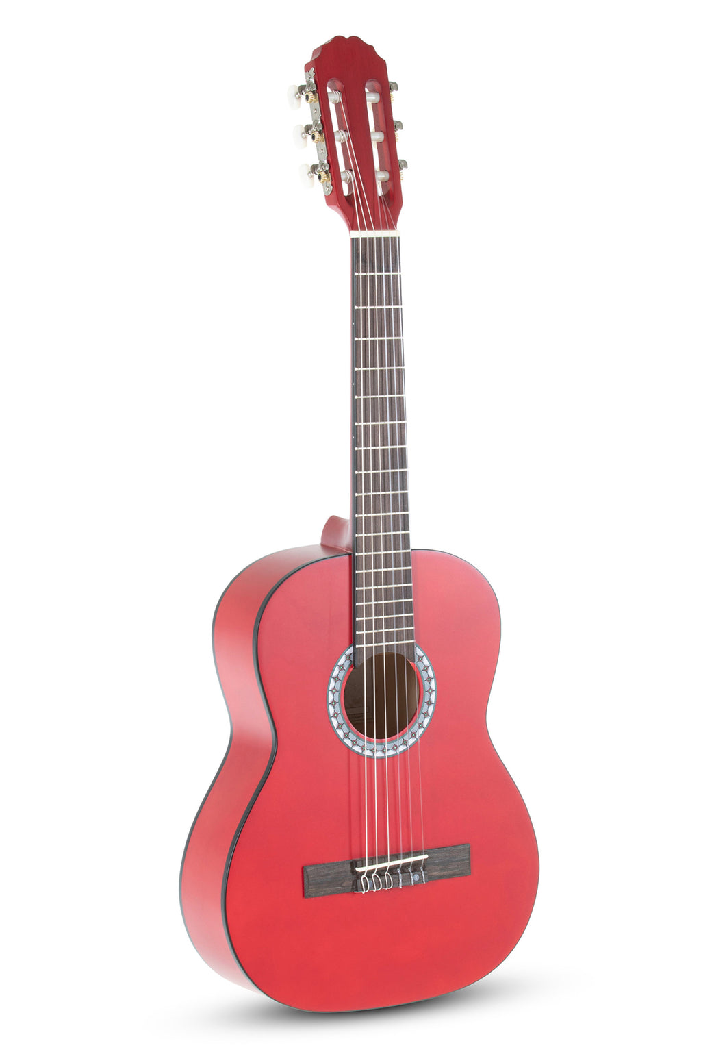 PURE GEWA - Guitare Classique - 1/2 Taille enfant 7/9 ans  - Couleur Rouge