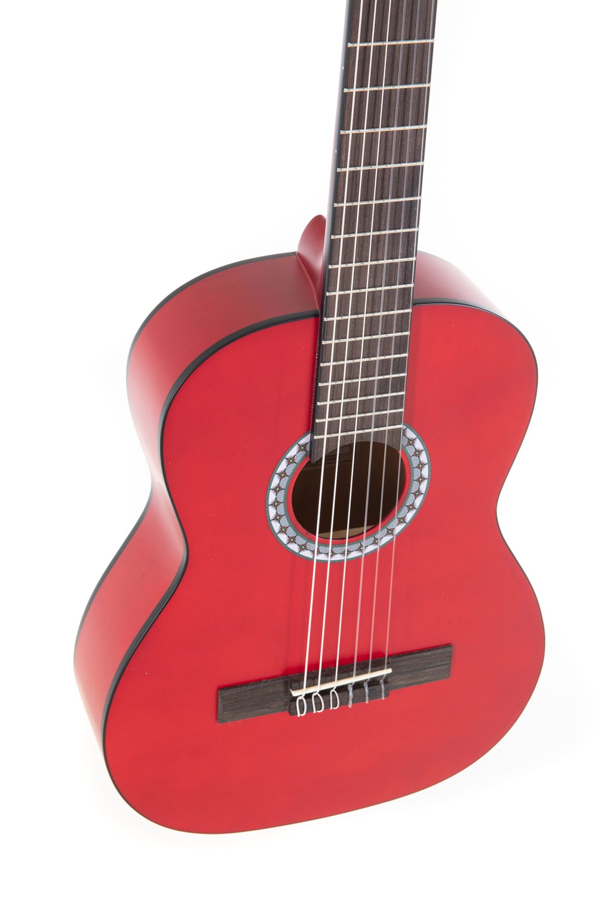 PURE GEWA - Guitare Classique - 1/2 Taille enfant 7/9 ans  - Couleur Rouge