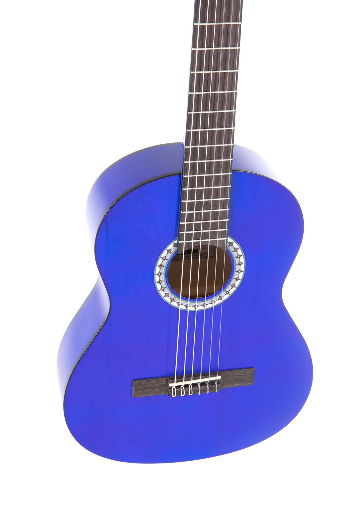 PURE GEWA - Guitare Classique 3/4 - Taille enfant 9/12 ans - Couleur Bleu
