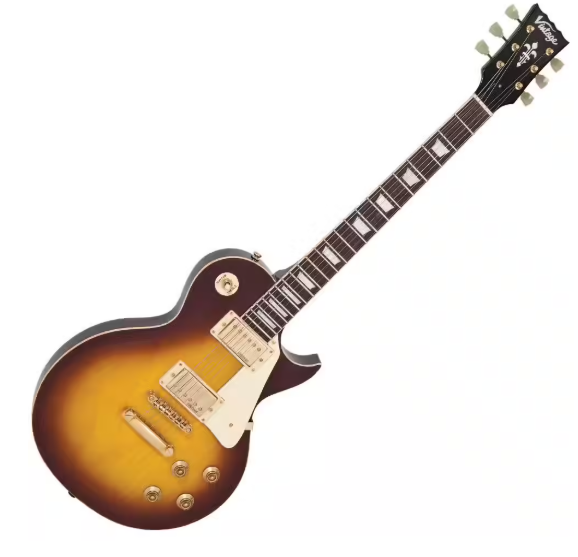 Vintage V100SB - LESS PAUL - Sunburst