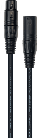 YELLOW CABLE - XLR mâle/XLR femelle - 5m