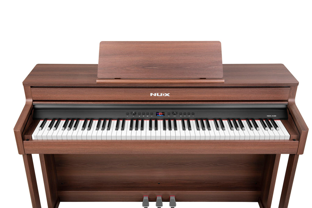 NUX - NCK-430 - Piano numérique 88 notes - Couleur Bois