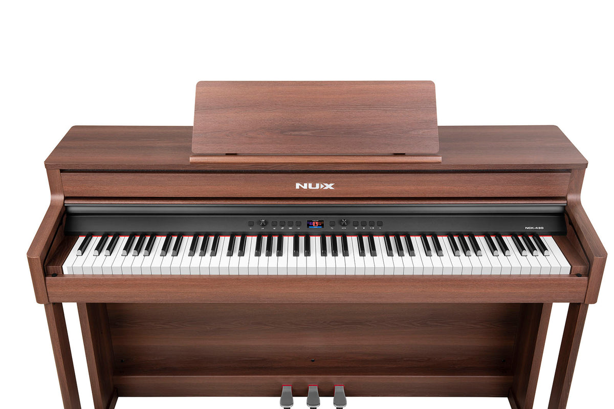 NUX - NCK-430 - Piano numérique 88 notes - Couleur Bois